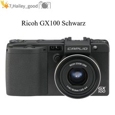 Ricoh GX100 Kompaktkamera 10 Megapixel 3-fach optischer Zoom Schwarz Autofokus