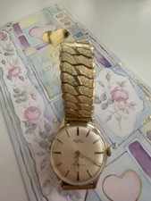 Bifora Top 15  Armbanduhr Handaufzug Gold Vintage Top Zustand funktioniert