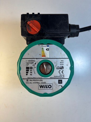Wilo heizungspumpe star rs25 - heizungspumpe, rs25/6