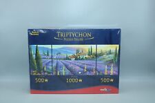 🧩NEU: Lavendelfelder Triptychon  Puzzle 2000 Teile Noris jigsaw rar 🧩
