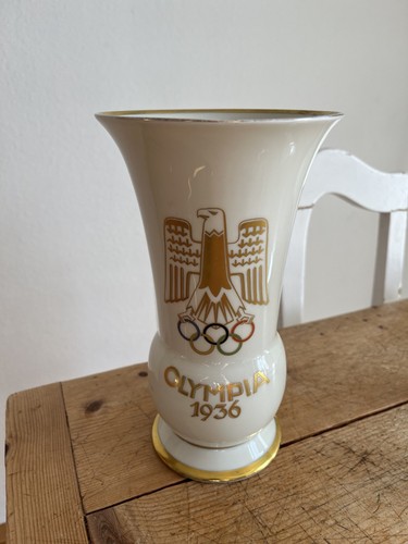 Olympia 1936 porzellanvase - olympia,