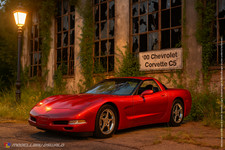 1:18 Hot Wheels - 2000 Chevrolet Corvette C5 Rot - Ersatzteile - Spare Parts