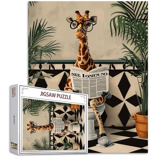 Niedliches giraffe 1000 teile - niedliches,
