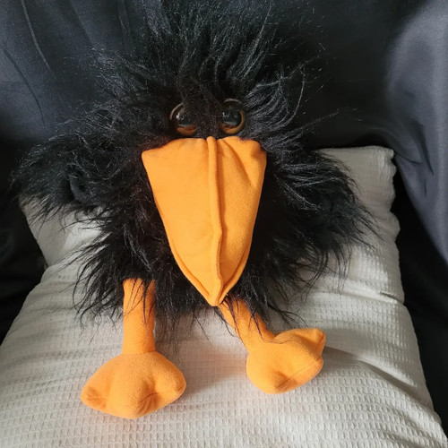 Rabe rudi handpuppe - rudi,