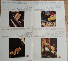 4 LPs Edition Scharlachberg Meisterbrand - Moderne Meisterwerke
