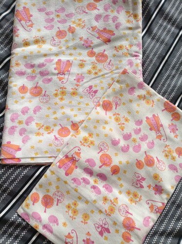 Vintage ddr babybettwäsche - l,