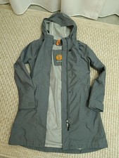 Elkine.Damen Jacke.Herbst/Frühling. Grau.Gr 34. Kapuze.viele Taschen .Neuwertig