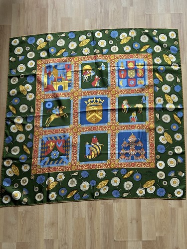Vintage seidentuch longchamp - vintage,