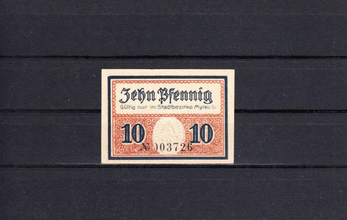 Mylau stadt pfennig - 10,