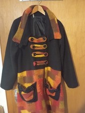 Extravaganter Wintermantel