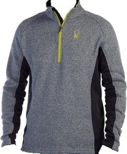 Spyder Triumph Fleece Jacket Fleecejacke glacier / grau Herren XXL NEU