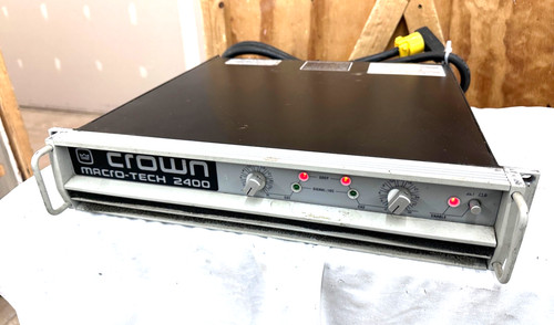 Crown macro tech 2400 - crown, macro-tech