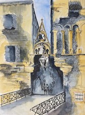 Venedig Straßeneingang Am