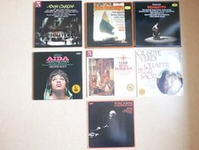 17x VERDI LP Konvolut OPERN