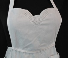 ORIGINAL Edwardian Art Deco Magd Zofe Schürze Landhaus Spitze Shabby Nostalgie 