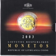 Litauen KMS 2003 Stgl. mit 6