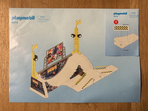 Playmobil 4414 skatepark mit - playmobil,