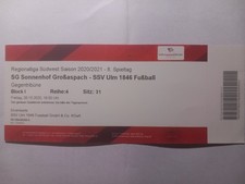 Ticket Fußball  Regionalliga