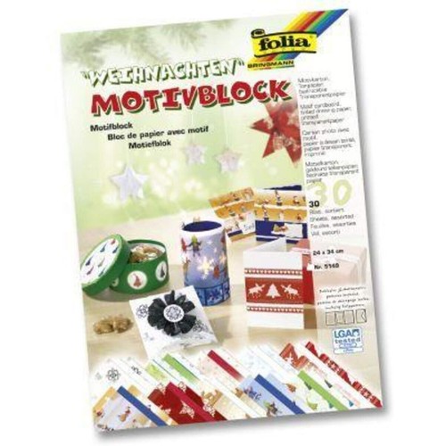 Folia motivblock weihnachten - folia,