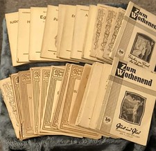 Konvolut 24 alte Bücher