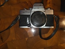 Spiegelreflexkamera Minolta SRT303, analog, Objektiv Minolta Lens 1:1,4, f=50mm
