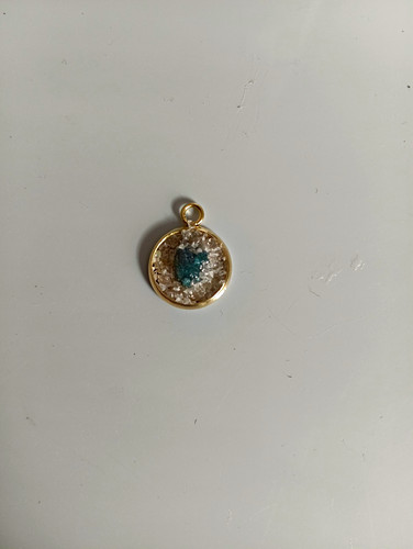 Runder charm anhänger mit - runder,