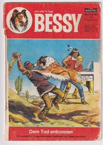 Bessy bastei verlag 60er - bessy, 10