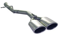 GESTEC Endrohrbogen Mercedes Vito Viano W639 CDI 2 x 115x85 oval Edelstahl