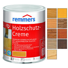 REMMERS HOLZSCHUTZ-CREME 2.5 LTR Holzschutzlasur Holzcreme Holzgel FARBWAHL