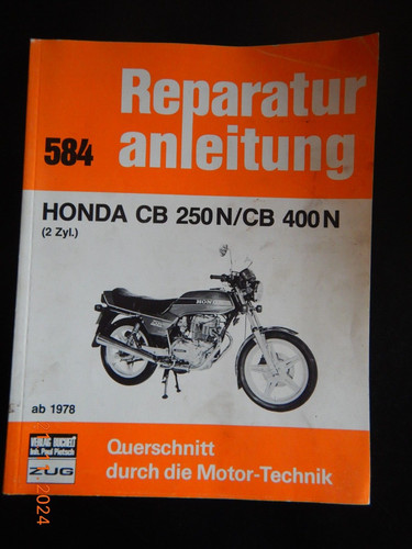 Reparaturanleitung honda cb250 - reparaturanleitung,