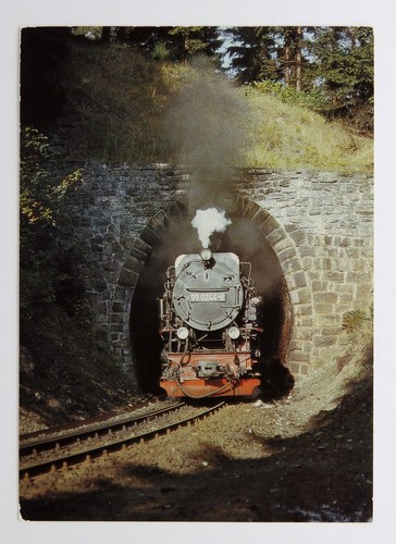Postkarte dampflok der - -,