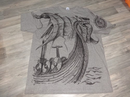 Viking shirt black death metal - viking,