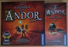 Die Legenden von Andor + Erweiterung Der Sternenschild-neu in Folie Komplett!