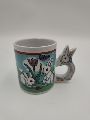 Vintage ostern kaffeebecher - ostern,