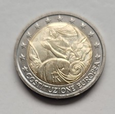 2 Euro Gedenkmünze Costituzione Europea Italien 2005