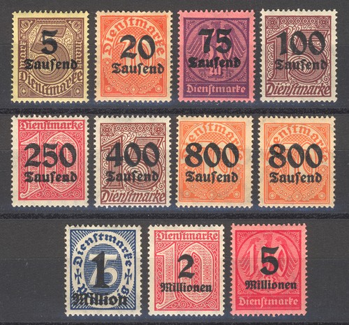 Minr dienstmarken - minr., dr