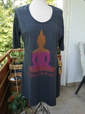 Shirtkleid Mini. Buddha. Off Shoulders. NEU. Gr. 38 - 40.