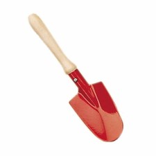 Kleine Schaufel rot, Schäufelchen aus Metall 22cm für den Sandkasten, 535114 NEU