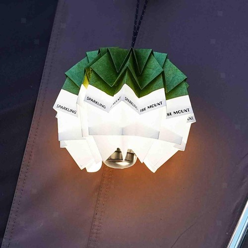 Papier lampenschirm klapp - papier,