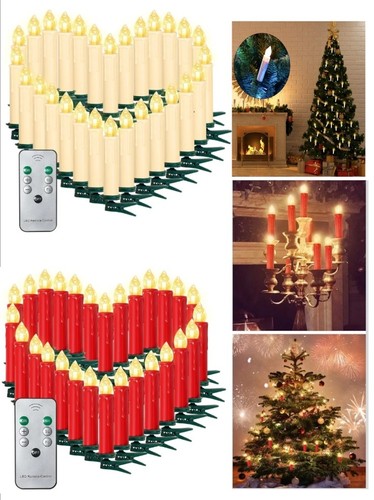 Stück led weihnachtskerzen - led,