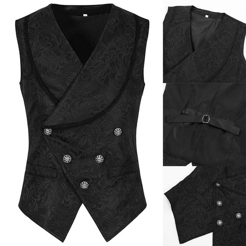 Herren weste schwarz - herren,