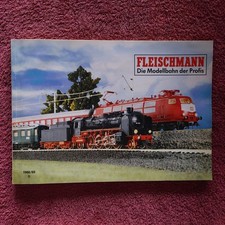 Fleischmann Katalog 88/89, Spur H0, N und Rennbahn, sehr guter Zustand