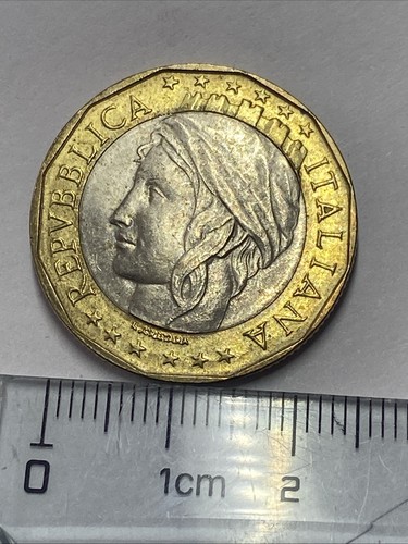 Münze italien 1000 lire - 1000, 1997