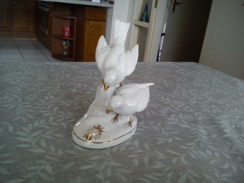 Alte porzellanfigur vogelpaar - alte,