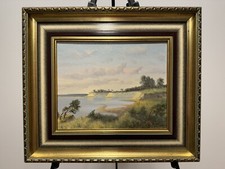 Gemälde Küste im Sonnenschein Ludwig Schöngarth, 1937 - 2003) signiert