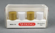 WIKING 001606/0016 06 (H0,1:87) Heuballen-Set 4 Rundballen - NEUWARE!