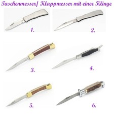 TASCHENMESSER KLAPPMESSER  Outdoor Jagd Angel Messer Klein Schnitzmesser Camping