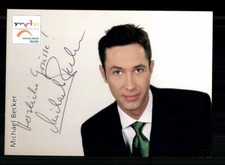 Michael Becker MDR Autogrammkarte Original Signiert # BC 218484