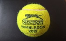 Wimbledon 2012 - Tennisball match played - collectors item
