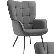 Sessel gepolstert ohrensessel - sessel,